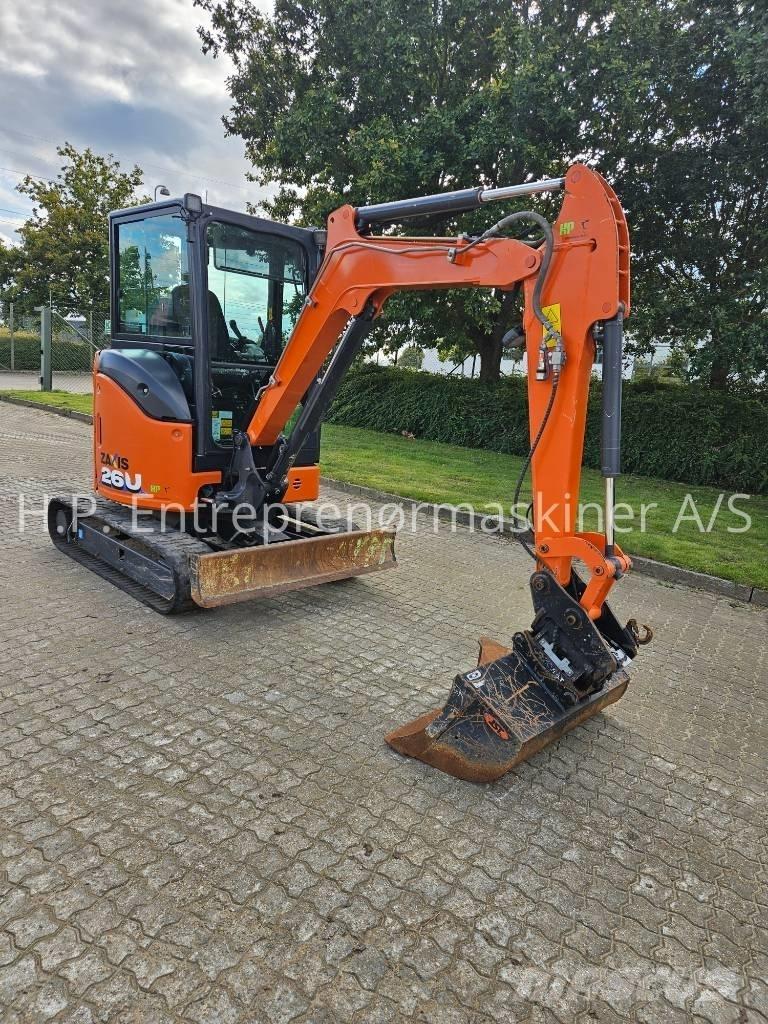 Hitachi ZX 26 U-6 CR Mini bagri <7t