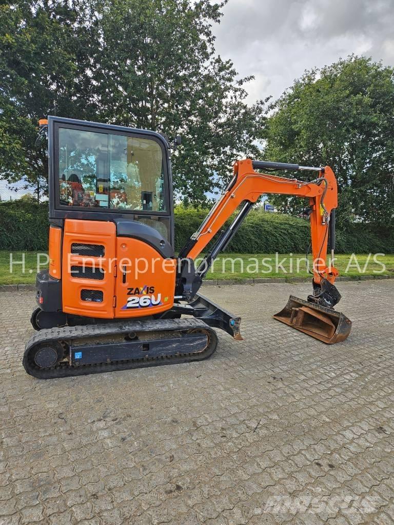 Hitachi ZX 26 U-6 CR Mini bagri <7t