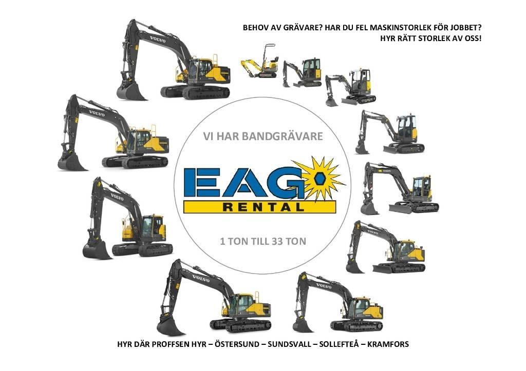 Volvo EC250EL Bagri goseničarji