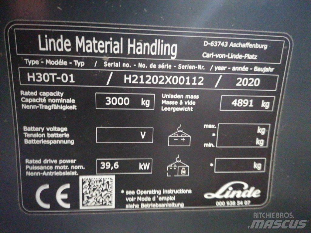 Linde H30T-01 Plinski viličarji