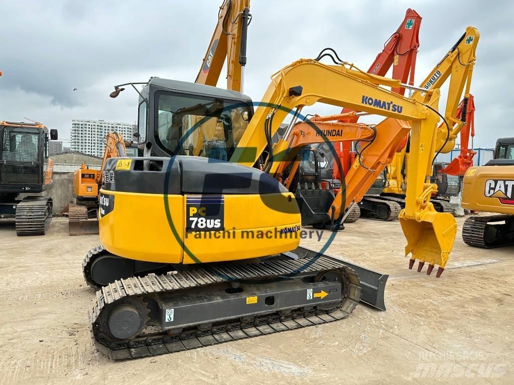 Komatsu PC 78 US Mini bagri <7t
