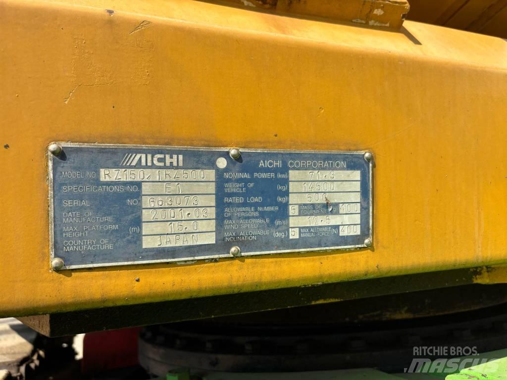 Aichi RZ150 Teleskopske dvižne ploščadi