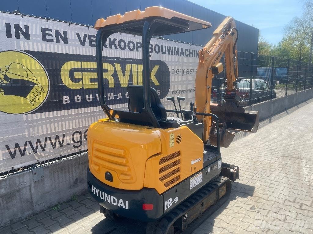 Hyundai 18-9 Mini bagri <7t