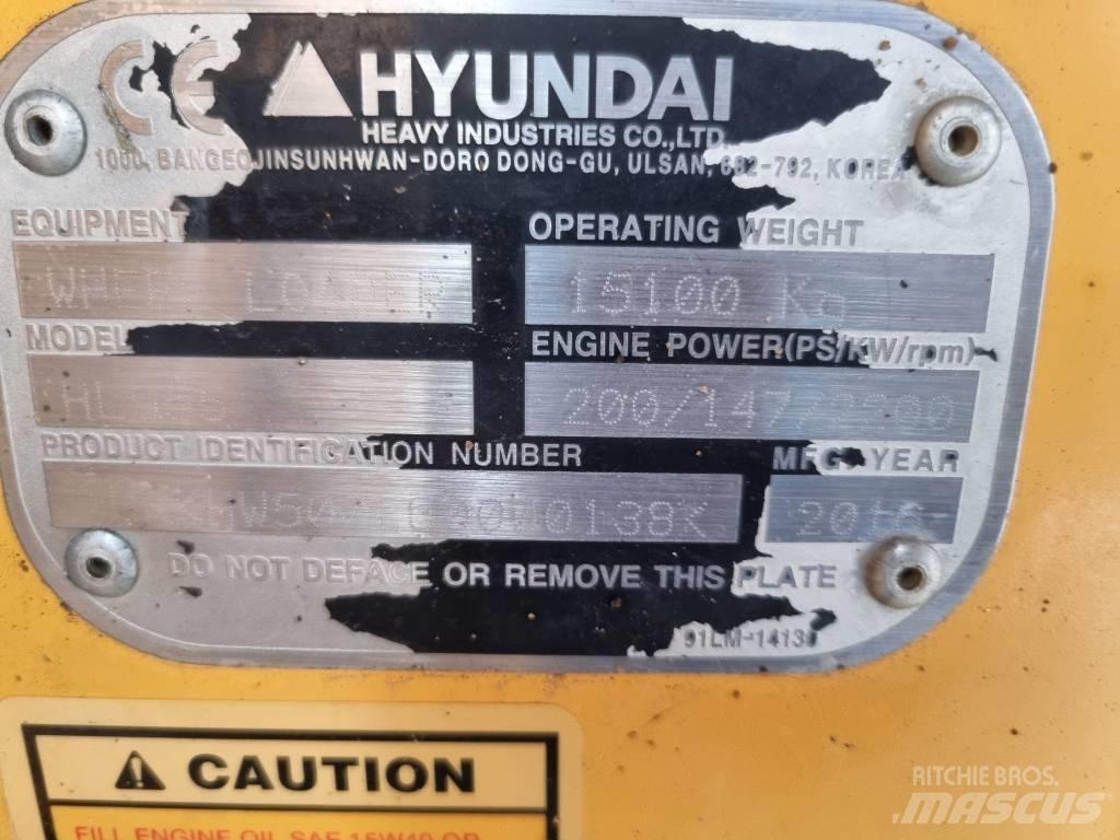 Hyundai HL 955 A Kolesni nakladalci