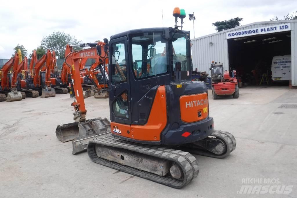 Hitachi ZX 48 U-6 Mini bagri <7t