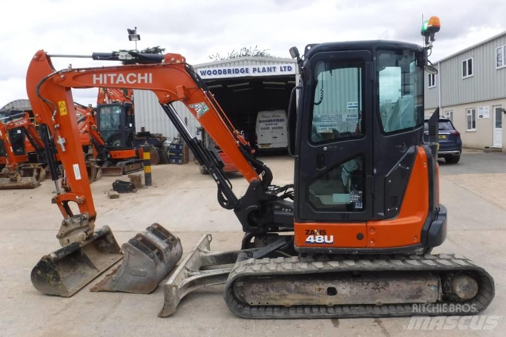 Hitachi ZX 48 U-6 Mini bagri <7t