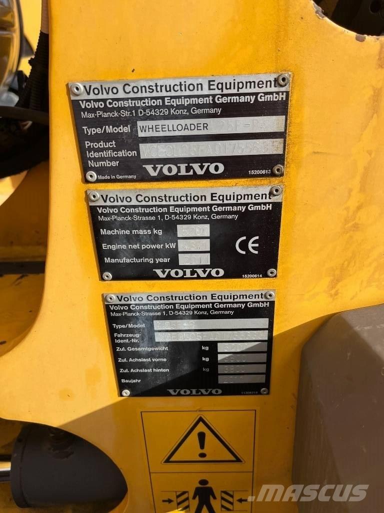 Volvo L 25 F Kolesni nakladalci