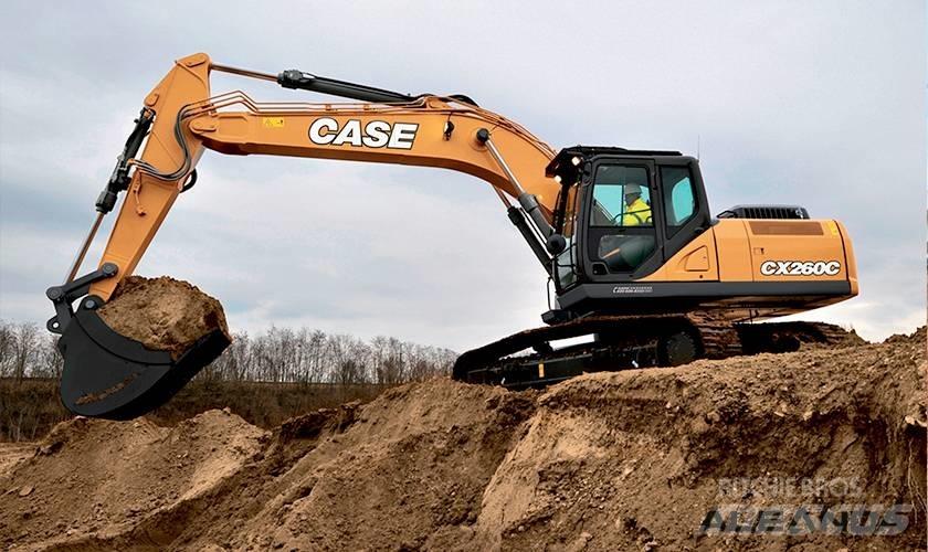 CASE CX 260 C Bagri goseničarji