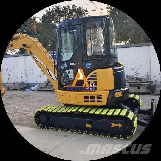 Komatsu PC55 Mini bagri <7t