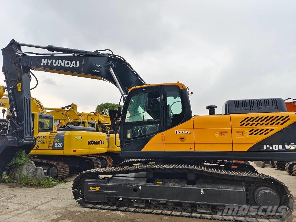Hyundai R350LVS Bagri goseničarji
