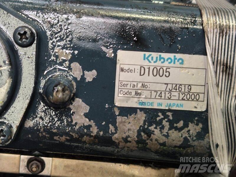 Kubota D1005 Motorji