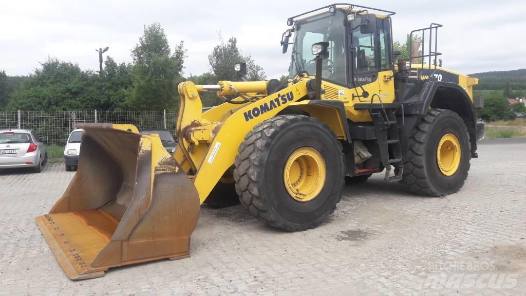 Komatsu WA470-7 Kolesni nakladalci
