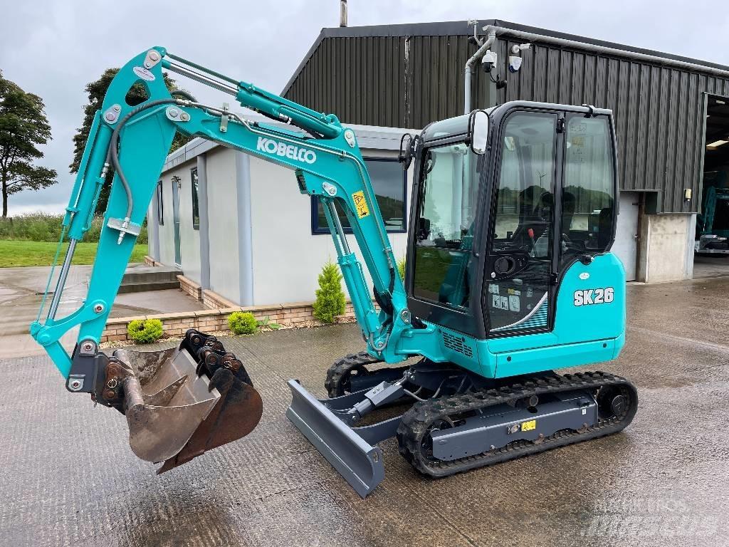 Kobelco SK26-1E Mini bagri <7t