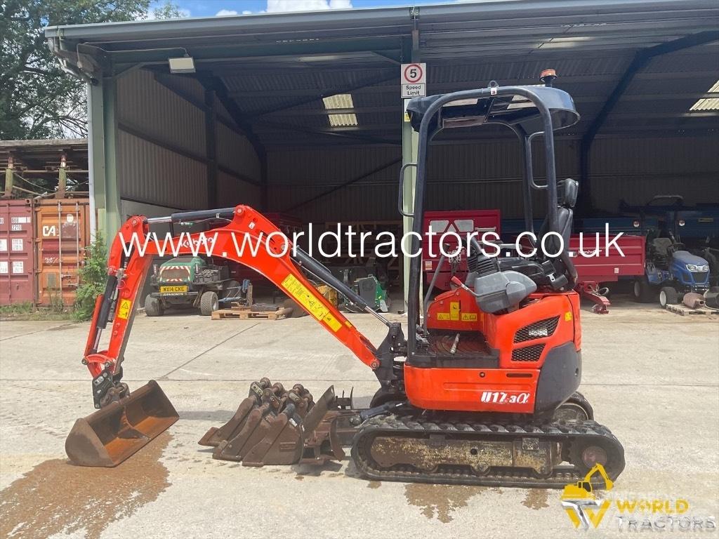 Kubota U 17-3 Mini bagri <7t