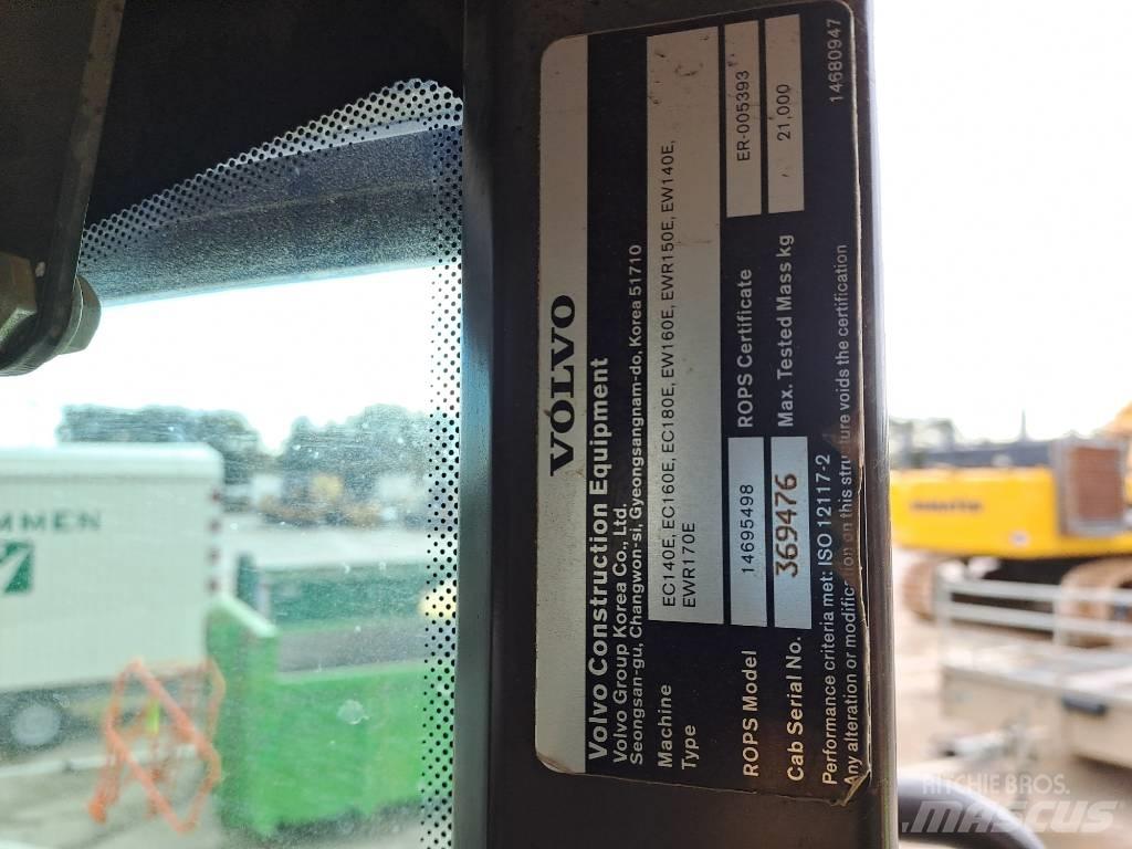 Volvo EC140EL Bagri goseničarji