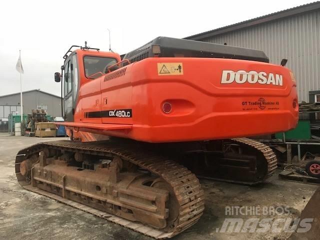 Doosan DX480LC Bagri goseničarji