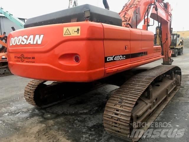 Doosan DX480LC Bagri goseničarji