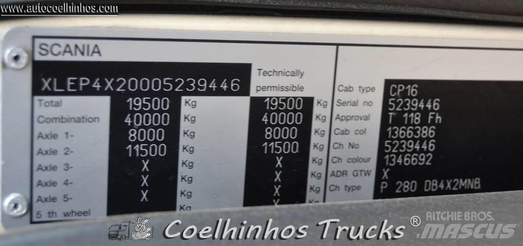 Scania P 280 Tovornjaki-šasije