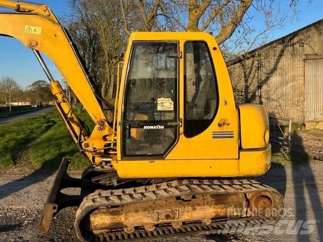 Komatsu PC 75 Midi bagri 7t – 12t