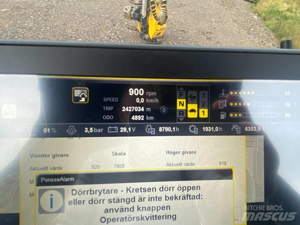 Ponsse Scorpion King Harvesterji