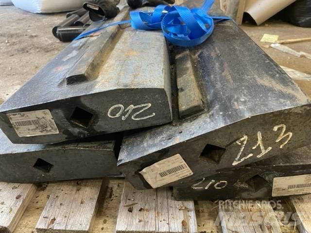 Terex XH320SR Drugi deli