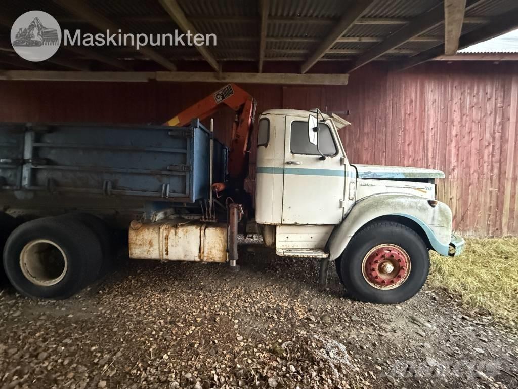 Scania LS 76 kranbil Tovornjaki z žerjavom
