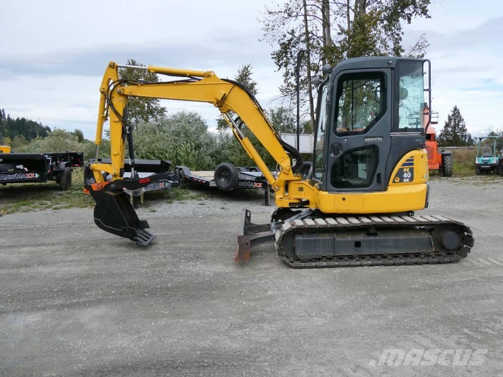 Komatsu PC 40 MR-3 Mini bagri <7t