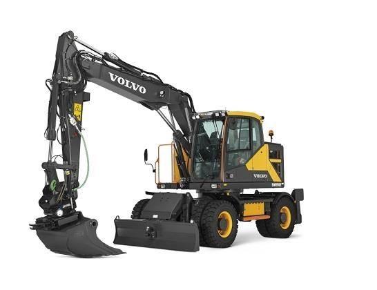 Volvo EWR 150 E Bagri na kolesih