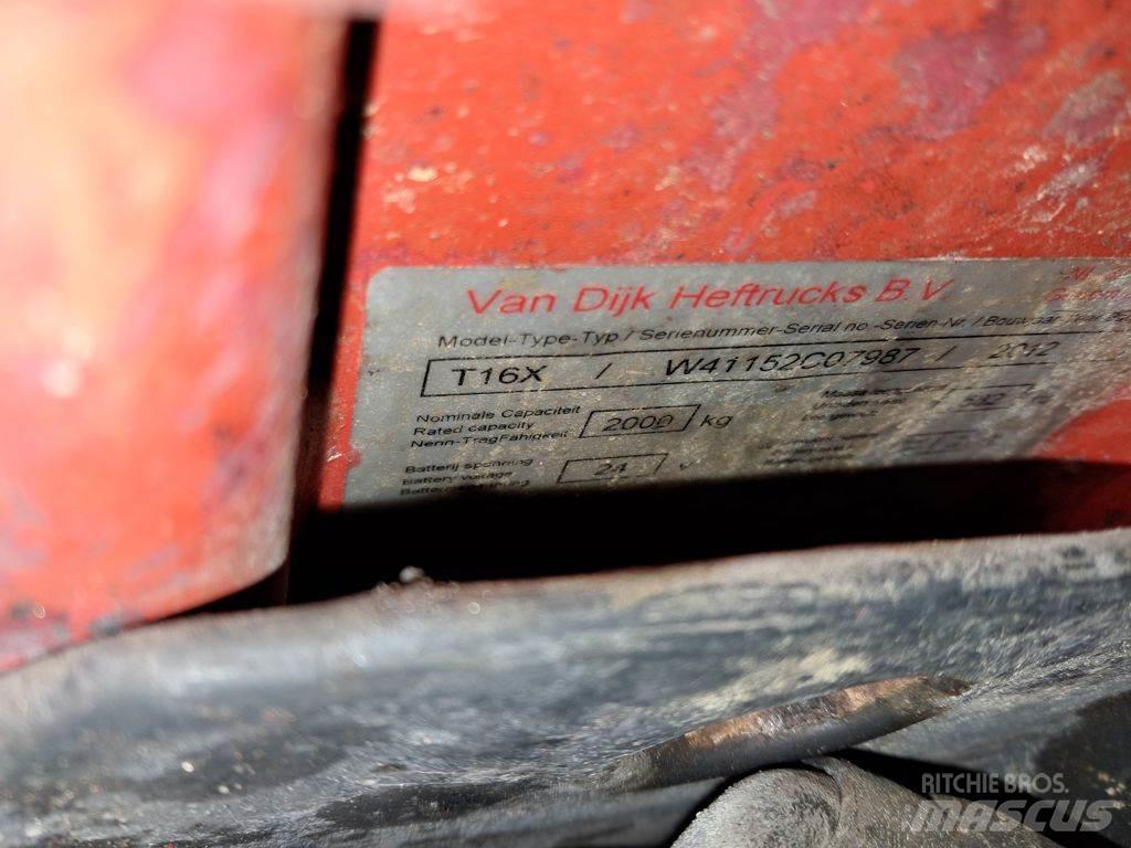 Linde T16X Električni nizko dvižni viličar