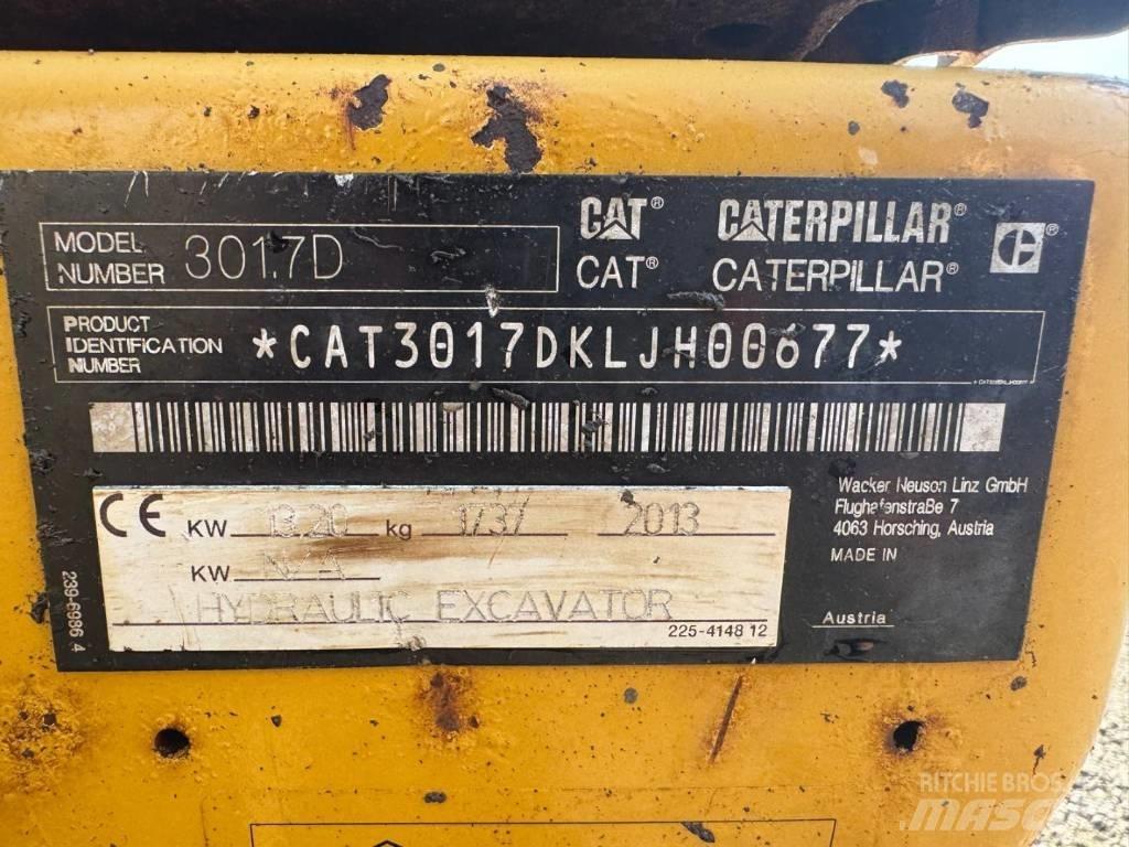 CAT 301.7 D Mini bagri <7t