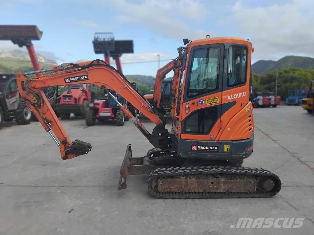 Doosan DX 35 Z Mini bagri <7t