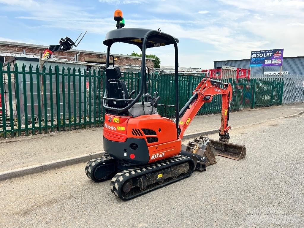 Kubota U 17-3 Mini bagri <7t