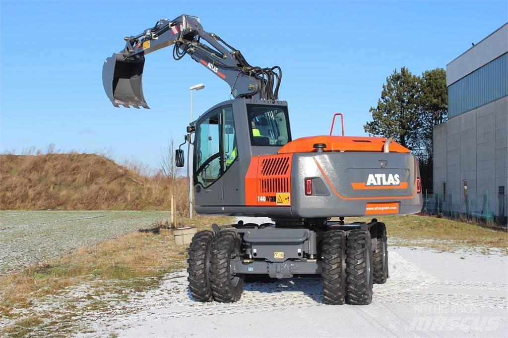 Atlas 140W Bagri na kolesih