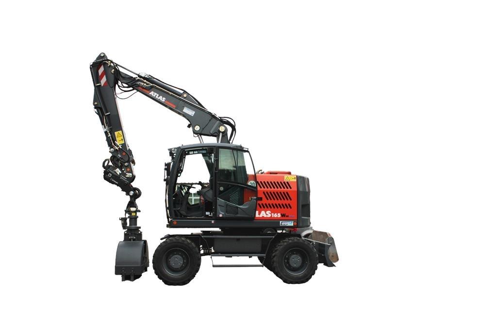 Atlas 165WSR Bagri na kolesih