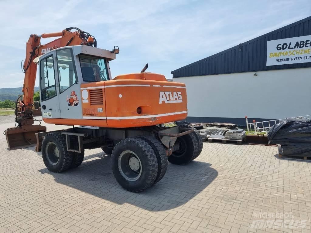Atlas 1204 Bagri na kolesih