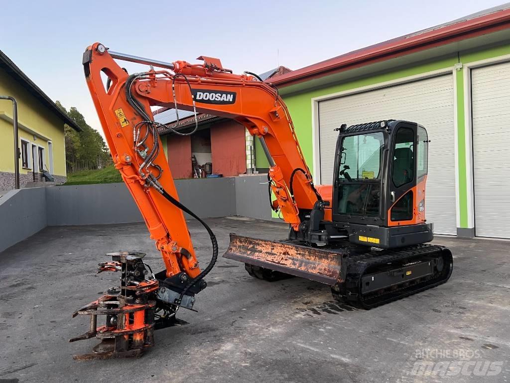 Doosan DX85R-3 Midi bagri 7t – 12t