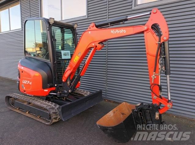 Kubota u27-4 Mini bagri <7t