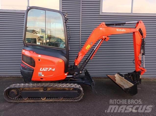 Kubota u27-4 Mini bagri <7t