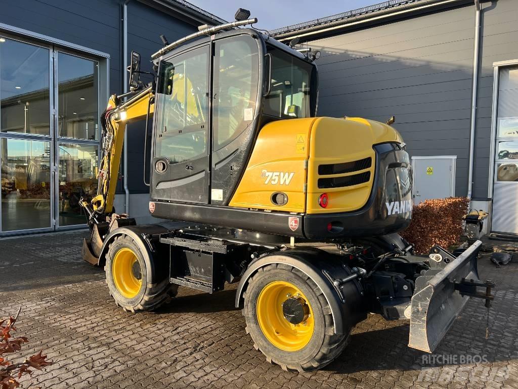 Yanmar B 75 W Bagri na kolesih