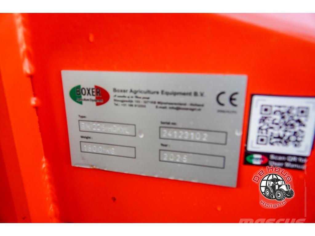Boxer BM225HD XL Ostali priključki in naprave za pripravo tal