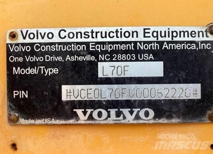 Volvo L70F Kolesni nakladalci