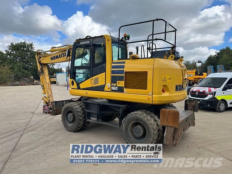 Komatsu PW 160-11 Bagri na kolesih