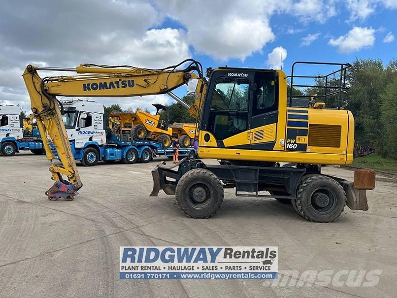 Komatsu PW 160-11 Bagri na kolesih