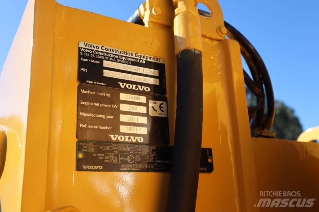 Volvo L120G Kolesni nakladalci