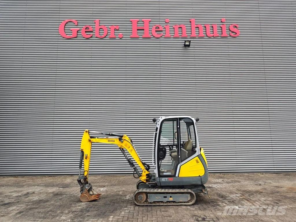 Wacker Neuson ET18 Mini bagri <7t