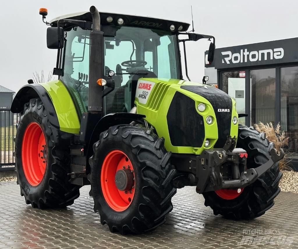 CLAAS Arion 550 Traktorji
