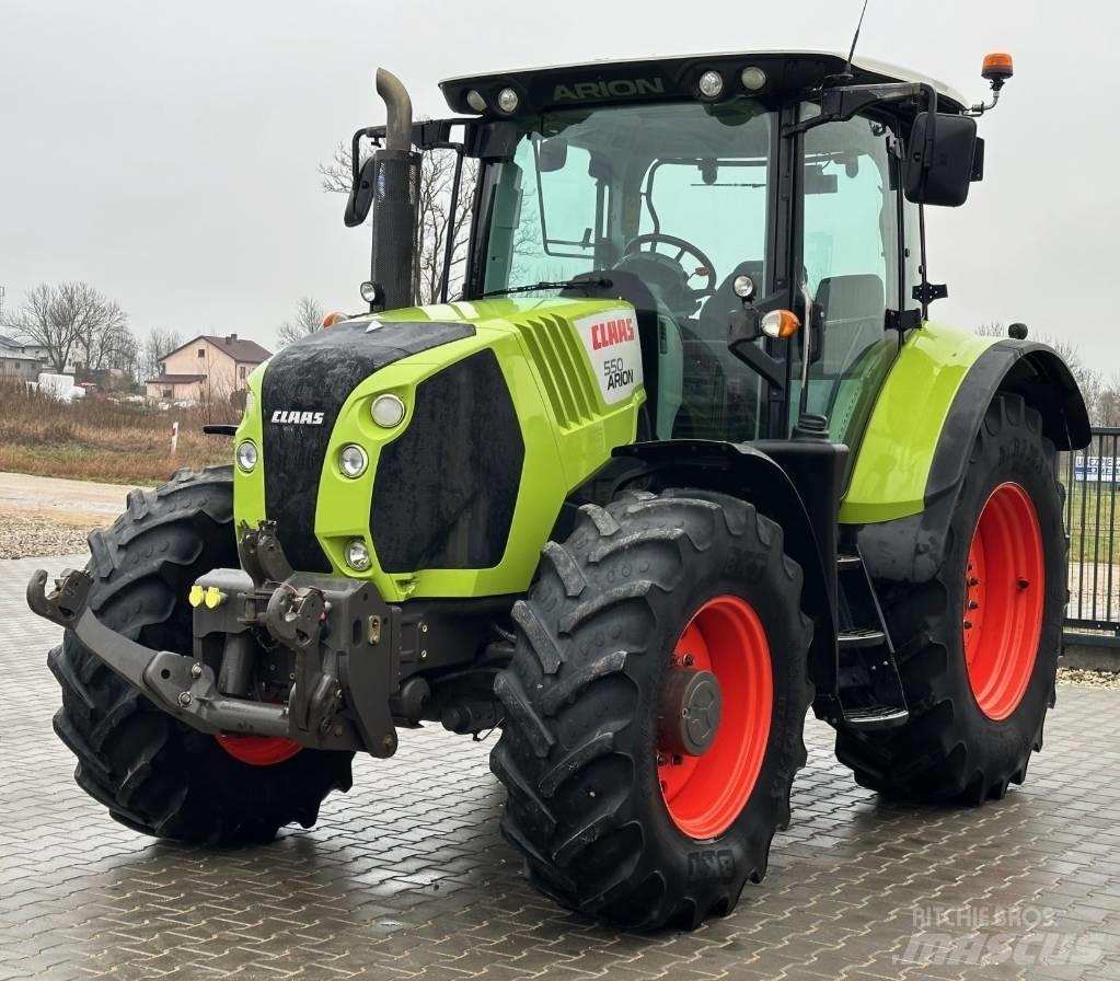 CLAAS Arion 550 Traktorji
