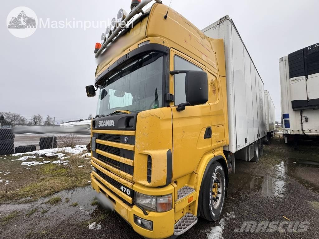 Scania R 124 Tovornjaki zabojniki