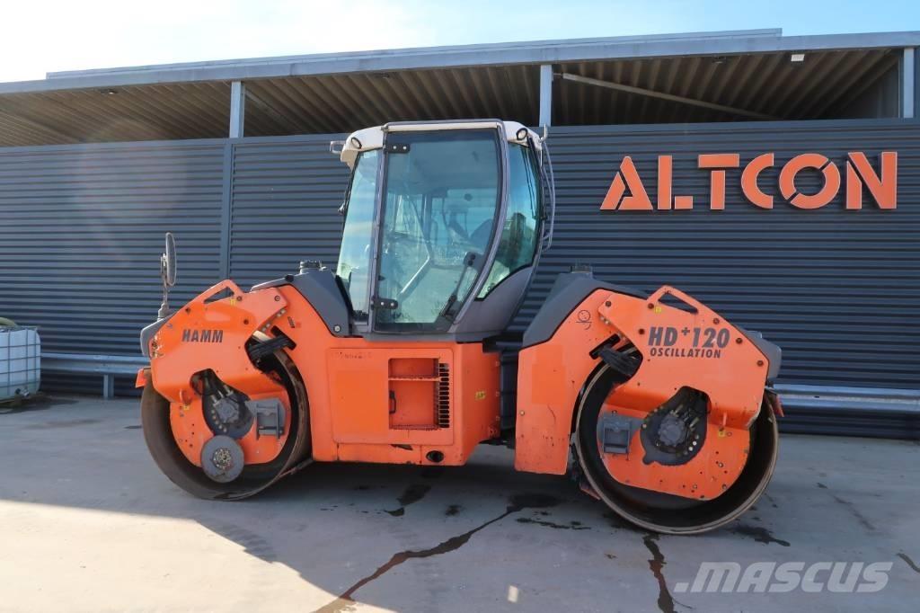 Hamm HD+ 120 VO Dvojni valjarji