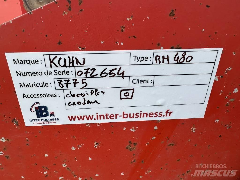 Kuhn RM 480 Kosilnice za pašnike